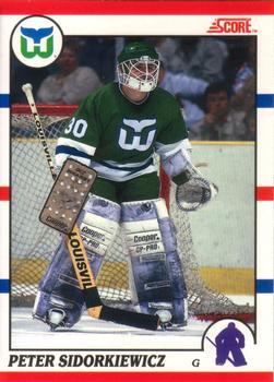 1990-91 Score Canadian #46 Peter Sidorkiewicz Front