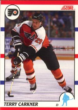 1990-91 Score Canadian #47 Terry Carkner Front