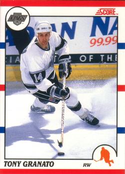 1990-91 Score Canadian #48 Tony Granato Front