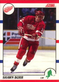 1990-91 Score Canadian #49 Shawn Burr Front