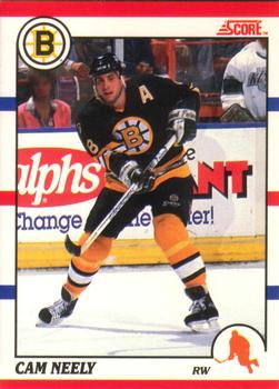1990-91 Score Canadian #4 Cam Neely Front