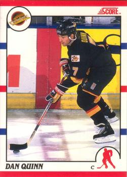 1990-91 Score Canadian #55 Dan Quinn Front