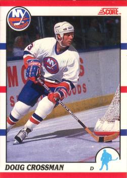 1990-91 Score Canadian #59 Doug Crossman Front