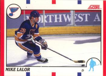 1990-91 Score Canadian #67 Mike Lalor Front