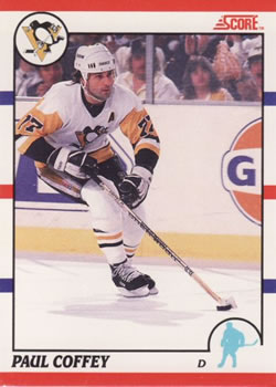 1990-91 Score Canadian #6 Paul Coffey Front