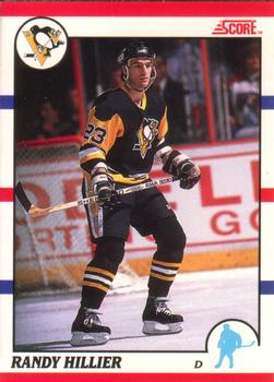 1990-91 Score Canadian #76 Randy Hillier Front