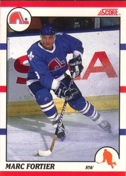 1990-91 Score Canadian #78 Marc Fortier Front