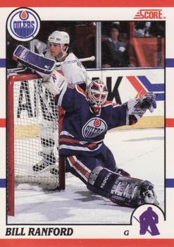 1990-91 Score Canadian #79 Bill Ranford Front