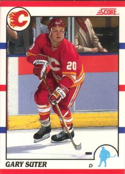 1990-91 Score Canadian #88 Gary Suter Front