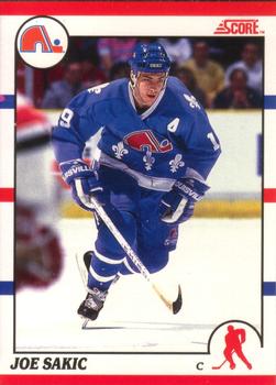 1990-91 Score Canadian #8 Joe Sakic Front