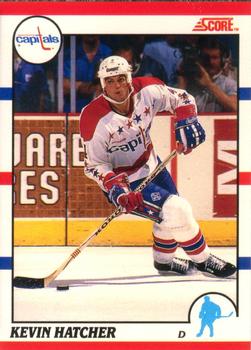 1990-91 Score Canadian #90 Kevin Hatcher Front