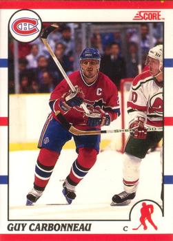 1990-91 Score Canadian #91 Guy Carbonneau Front