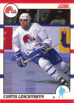 1990-91 Score Canadian #92 Curtis Leschyshyn Front
