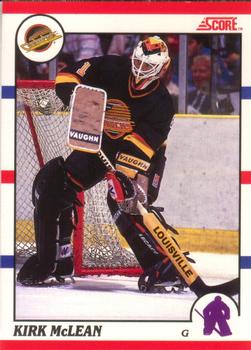 1990-91 Score Canadian #93 Kirk McLean Front