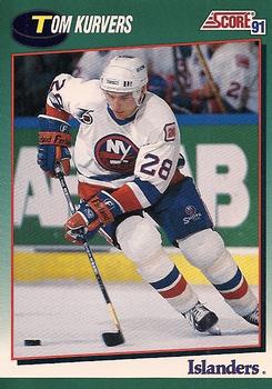 1991-92 Score Rookie and Traded #18T Tom Kurvers Front