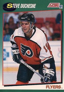 1991-92 Score Rookie and Traded #19T Steve Duchesne Front