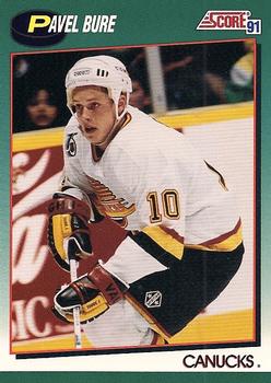 1991-92 Score Rookie and Traded #49T Pavel Bure Front