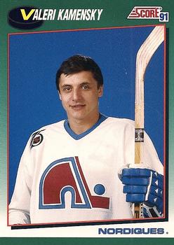 1991-92 Score Rookie and Traded #76T Valeri Kamensky Front