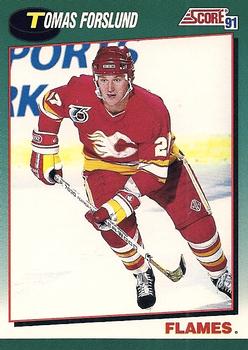 1991-92 Score Rookie and Traded #79T Tomas Forslund Front
