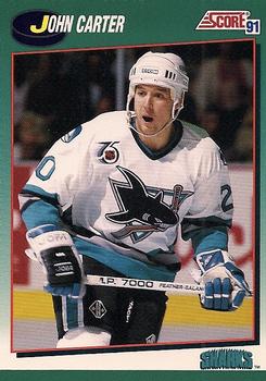 1991-92 Score Rookie and Traded #7T John Carter Front