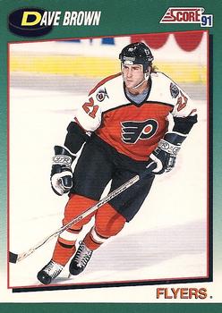 1991-92 Score Rookie and Traded #84T Dave Brown Front
