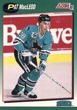 1991-92 Score Rookie and Traded #95T Pat MacLeod Front