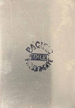 2001-02 Pacific Private Stock Titanium - Press Plates Magenta #4 Dany Heatley Back