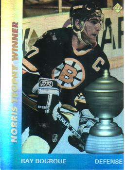 1991-92 Upper Deck - Award Winner Holograms #AW5 Ray Bourque Front