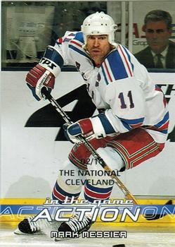 2003-04 In The Game Action - Cleveland National #310 Mark Messier Front