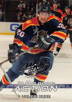 2003-04 In The Game Action - NHL All-Star FANtasy Team Sets #214 Valeri Bure Front