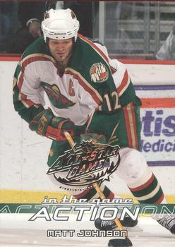 2003-04 In The Game Action - NHL All-Star FANtasy Team Sets #294 Matt Johnson Front