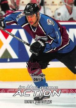 2003-04 In The Game Action - Sportsfest #186 Dan Hinote Front