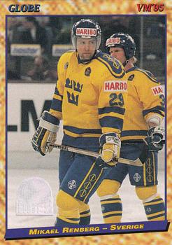 1995 Semic Globe VM (Swedish) #29 Mikael Renberg Front