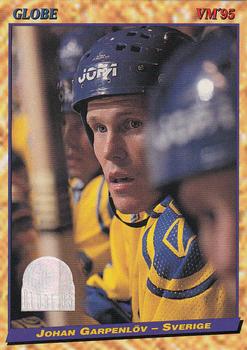 1995 Semic Globe VM (Swedish) #36 Johan Garpenlov Front