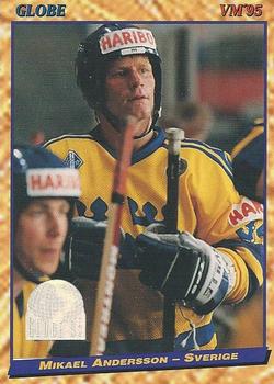 1995 Semic Globe VM (Swedish) #42 Mikael Andersson Front