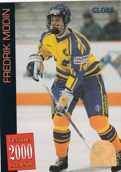 1995 Semic Globe VM (Swedish) #59 Fredrik Modin Front