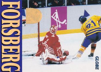 1995 Semic Globe VM (Swedish) #253 Peter Forsberg Front