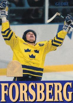 1995 Semic Globe VM (Swedish) #254 Peter Forsberg Front