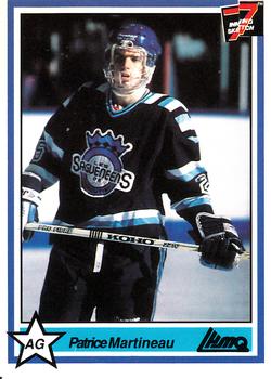 1990-91 7th Inning Sketch QMJHL #28 Patrice Martineau Front