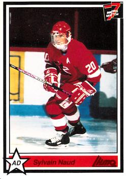 1990-91 7th Inning Sketch QMJHL #52 Sylvain Naud Front