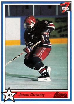 1990-91 7th Inning Sketch QMJHL #176 Jason Downey Front