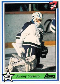 1990-91 7th Inning Sketch QMJHL #196 Johnny Lorenzo Front