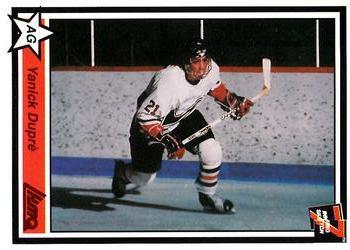 1990-91 7th Inning Sketch QMJHL #200 Yanick Dupre Front
