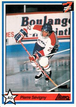 1990-91 7th Inning Sketch QMJHL #226 Pierre Sevigny Front