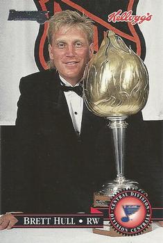 1995-96 Donruss Kellogg's #NNO Brett Hull Front