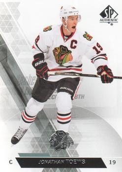 2013-14 SP Authentic #39 Jonathan Toews Front
