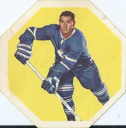 1961-62 York Peanut Butter (Yellow Back) #14 Bob Pulford Front