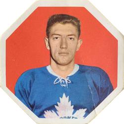 1961-62 York Peanut Butter (Yellow Back) #33 Al Arbour Front