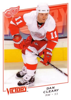 2008-09 Upper Deck Victory #124 Daniel Cleary Front
