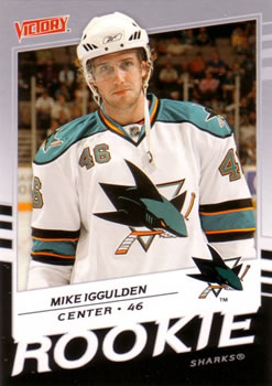 2008-09 Upper Deck Victory #213 Mike Iggulden Front